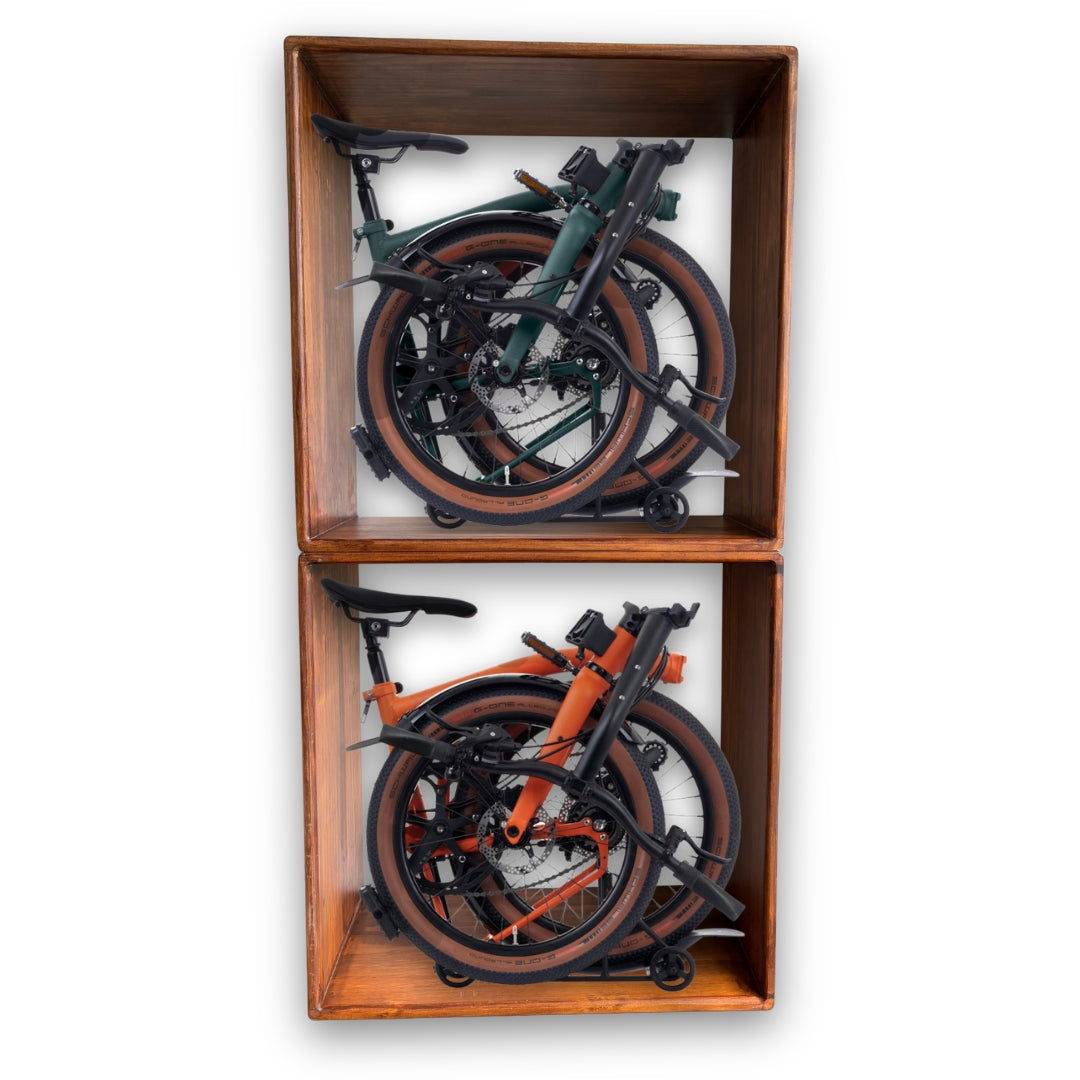 Front Frame | Folding Bicycle Wood Storage Shelf (Brompton G Line)