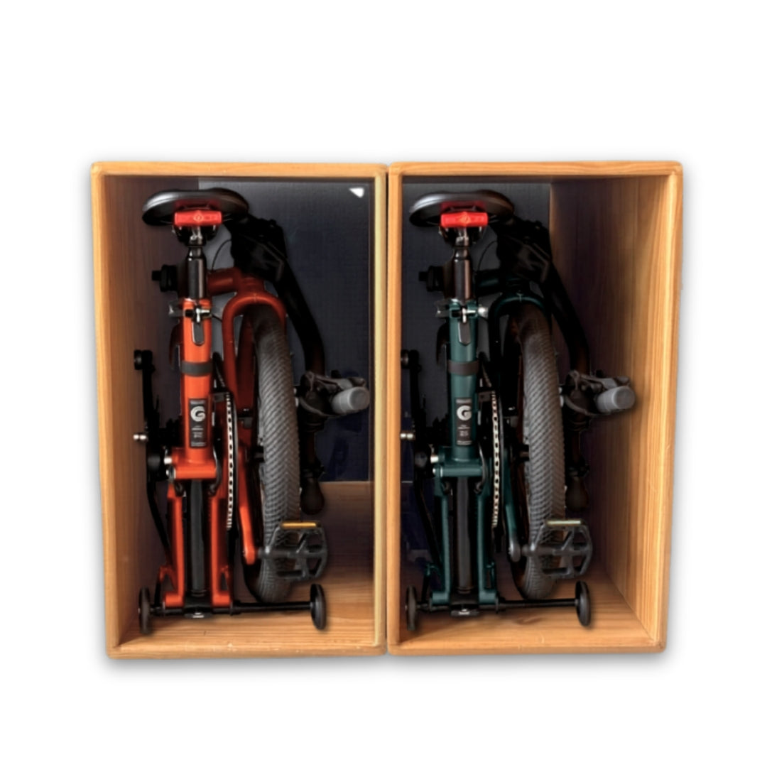 Side Frame | Folding Bicycle Wood Storage Shelf (Brompton G Line)