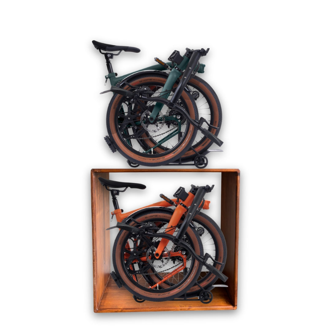 Front Frame | Folding Bicycle Wood Storage Shelf (Brompton G Line)